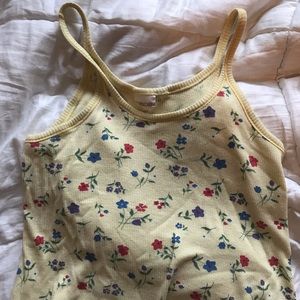 floral tank